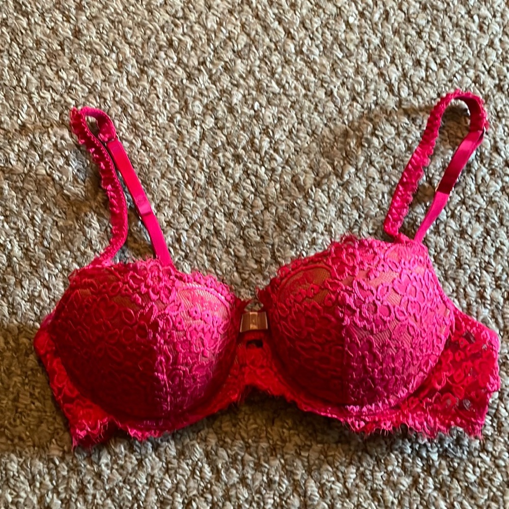 Aerie balconette bra, hot pink size 36B